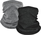 Winter Neck Gaiter Warmer, Soft Fleece Face Mask Scarf for Cold Weather Skiing Cycling Outdoor Sports