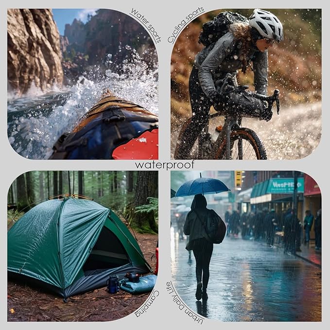 Dry Bags Waterproof Backpack,Waterproof backpack for Water sports,boating,Floating,hiking, camping and other outdoor activities 25L.(Red)