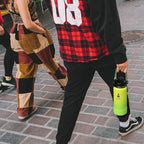 Farsea Insulated Water Bottle With Paracord Handle, Protective Silicone Boot and 2 Lids (Straw Lid & Spout Lid), Stainless Steel Water Bottle Wide Mouth, Double Wall Sweat-Proof BPA-Free, 18 oz