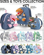 Pink Dinosaur Toys for Kids 5-7, Gifts for 5 Year Old Girls, 4 Year Old Girl Birthday Gift, Toddler Dinosaur Backpack