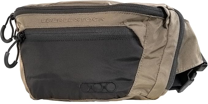 Eberlestock Bando Bag - Tactical Men's Fanny Pack w/Adjustable Waist Belt, Zippered Pockets, Compact Lightweight Belt Bag