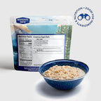 Backpacker's Pantry Organic Cinnamon Apple Oats & Quinoa, 1 Serving Per Pouch (6 Count), Freeze Dried Food, 16 Grams of Protein, Vegan, Vegetarian