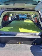 Self-Inflating Sleeping Pad - 4” Ultra-Thick Supportive Foam, Insulated Camping Mattress with Pump Sack for Tent, Car, Truck, Van, Home - Portable Camping Pad for 4-Season Comfort (Double)