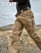 CQR Men's Tactical Pants, Water Resistant Ripstop Cargo Pants, Lightweight EDC Work Hiking Pants, Outdoor Apparel