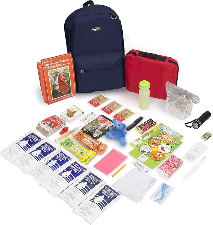 Emergency Zone - Keep-Me-Safe Children's Deluxe 72-Hr Emergency Survival Kit