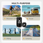 HIKEMAN Compression Sack, 50% More Storage! 12L/19L/32L/46L/53L Compression Stuff Sack, Water-Resistant & Ultralight Sleeping Bag Stuff Sack - Space Saving Gear for Camping, Hiking