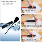 Kayak-Paddle-Grips-2-Pack - No-Slip Oar-Grip for Take-Apart Paddles,Blister Prevention Kayaking Accessories(Diameter 30mm/1.18 inches)