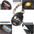 CLUCI Crossbody Bags for Women Men,Leather Sling Bag Cross Body Backpack for Woman Gifts for Women Birthday Unique