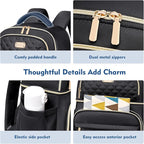 Backpack Cooler Lunch Backpacks Double Decker Lunch Box,Insulated Backpacks Lunch Cooler Bags, Lightweight Leakproof Lunchbox Back Pack for Women Men to Travel,Picnic,Hiking,Beach,Camping