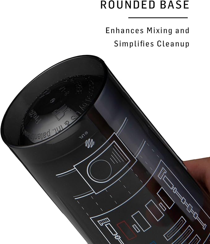 BlenderBottle Star Wars Shaker Bottle Pro Series Perfect for Protein Shakes and Pre Workout, 28-Ounce, Darth Vader Helmet