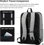 MAXTOP Deep Storage Laptop Backpack Business Anti-theft Backpacks[Water Resistant] College School Computer Bookbag Fits 17 Inch Laptop
