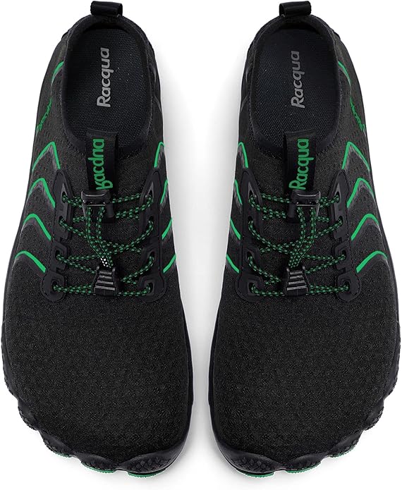 Racqua Water Shoes Quick Dry Barefoot Beach Aqua Sport Swim Surf Pool Hiking Diving Walking for Men Women
