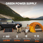Jackery Portable Power Station Explorer 300 with 5 Meter Extension Cord, 293Wh Backup Lithium Battery, Solar Generator for Outdoors Camping Travel Hunting Blackout (Solar Panel Optional)