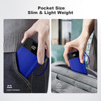 Power Bank 10000mAh Portable Charger with 4 Built-in Cables, Type-C in & Out Phone Charger, External Battery Charger Pack & Travel Essential for iPhone 16/15/14, Samsung, iPad, Android