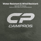 CAMPROS CP Tents for Camping 6 Person Tent Waterproof Windproof Double Layer Family Camping Tent, Easy Setup Dome Tent with Large Mesh Windows & Wider Door for Outdoor Camping & Hiking