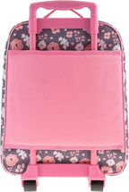 Stephen Joseph Kids' Luggage, Charcoal Flower
