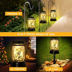kyoryuger Sloth Gifts for Women/Men Sloth Lovers Solar Lantern Mom Birthday, Mothers Day, Solar Garden Decoration Outside for Yard, Patio,Backyard,Porch, Torches
