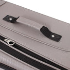 SwissGear Sion Softside Expandable Roller Luggage, Pewter, 3-Piece Set (21/25/29)