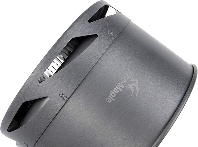 Fire-Maple Feast 1.5L Camping Gear Pot FMC-K2 | Easy to Clean Hard Anodized Aluminum and Stainless Steel | Backpacking Pot Cookware Set and Mess Kit | Camping Essentials & Accessories