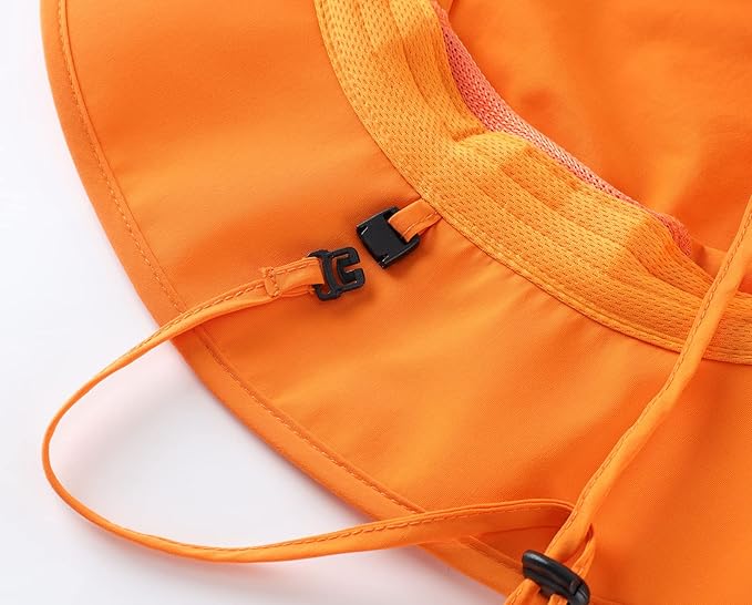 Home Prefer UPF50+ Mens Sun Hat Wide Brim Fishing Hat for Men UV Protection Womens Beach Bucket Hat for Golf Hiking Gardening