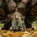 Iron Infidel Battle Bottle - Half Gallon Insulated Water Bottle with Paracord Handle - Large 64 oz Stainless Steel Water Jug & Rugged, Removable Sleeve For Keys, Wallet, Phone (OCP Camo 2 Liter)