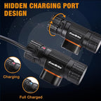 EverBrite Rechargeable Headlamp, 500 Lumen LED Rechargeable Headlight with 4 Light Modes, Magnetic Base and Adjustable Headstrap, Perfect for Camping, Hiking, Caving, Fishing