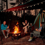 TIMBER RIDGE Oversized 2 Pack Heated Camping Chair for Outdoor Sports, High Back Padded Lawn Chair for Adults Support Up to 500lbs with Cup Holder, Side Pocket(Power Bank not Included)