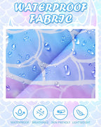 Kids Sleeping Bag for Kids Girls, 3 Season Warm Cool Weather Waterproof Lightweight Camping Sleeping Bag with Carry Bag for Indoor Outdoor Camping Hiking Traveling