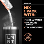LMNT Zero Sugar Electrolytes - Grapefruit Salt | Drink Mix | 30 Count