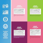 Nuun Sport Electrolyte Tablets for Proactive Hydration, Mixed Flavors, 4 Pack (40 Servings)