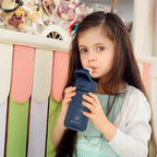 IDEUS Insulated Water Bottle 12oz, Stainless Steel Insulated Water Bottle For School, Insulated Bottles With Straws Leakproof, Vacuum Double Wall Water Bottles For Boys And Girls With 2 Lids, BPA Free