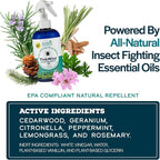 3 Moms Organics, TickWise 16oz Extra Strength Double Mama 2-Pack - DEET- Free, Tick and Insect Repellent, Plant Based Essential Oils, All Natural Ingredients, Safe for Kids, Adults, Dogs & Horses
