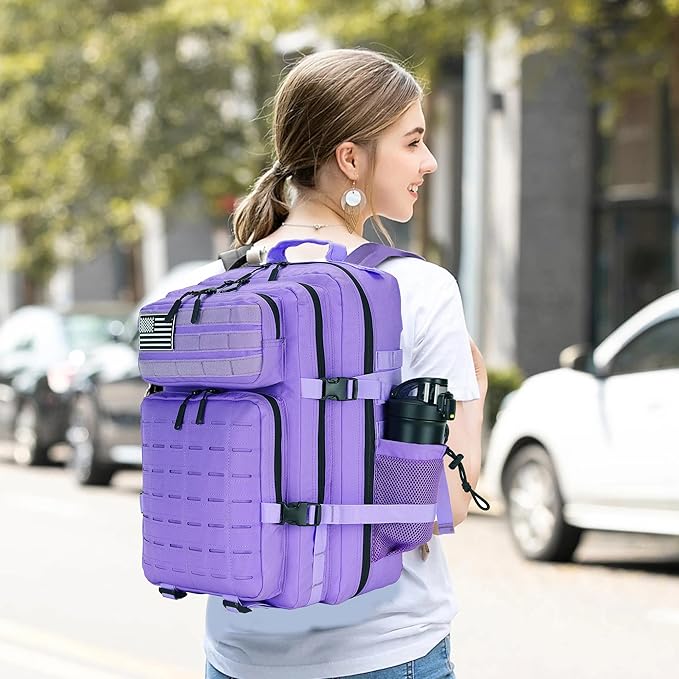 Military Tactical Backpack 45L/25L 3 Day Assault Pack Molle Daypack Hiking Backpack for Men and Women