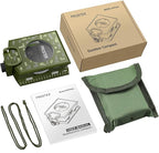 Proster IP65 Compass Hiking Survival - Lensatic Sighting Compass for Camping Navigation, Compass with Clinometer & Carry Bag for Camping Hunting Hiking Geology Activities
