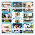 ECOOPRO Warm Weather Sleeping Bag - Portable, Waterproof, Compact Lightweight, Comfort with Compression Sack - Great for Outdoor Camping, Backpacking & Hiking-83 L x 30" W Fits Adults