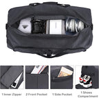 80L EXTRA LARGE Duffle Bag for Travel, 26" Foldable Travel Duffel Bag with Shoe Compartment for Men Women, Waterproof & Tear Resistant (Black, EXTRA LARGE, 80L)