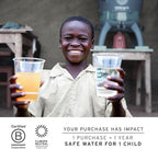 LifeStraw Go Series — Insulated Stainless Steel Water Filter Bottle for Travel and Everyday Use Removes Bacteria, Parasites and Microplastics, Improves Taste, 24oz Polar White