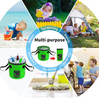 AUTODECO 20L Collapsible Bucket 5 Gallon Water Container Folding Water Bucket with Handle Portable Wash Basin