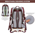 MOUNTAINTOP Hiking Backpack,Lightweight Travel Backpack for Men Women Outdoor Backpacking, Camping