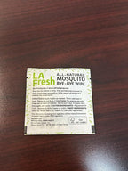 LA Fresh DEET Free Natural Mosquito Repellent Wipes - Long Lasting Bug Repellant - Pack of 200