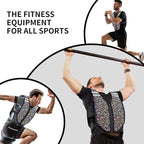 PROIRON Weighted Vest Soft Washable for Men Women Kids 6.5lbs/11lbs/17.5lbs/22lbs,Fully Reflective Running Weight Vest,No Leakage Weighted Vest for Fitness,Workout,Weight Loss,Strength Training