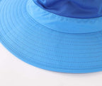 Home Prefer Outdoor UPF50+ Mesh Sun Hat Wide Brim Fishing Hat with Neck Flap Sun Hat for Men Women