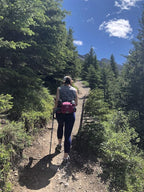 WATERFLY Fanny Pack Waist Bag: Fannie Pack 2 Water Bottle Holders Lumbar Belt Hiking Walking Running Jogging Camping Large Woman Man (Bottle Not Included)