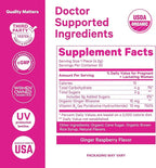 Pink Stork Morning Sickness Sweets, Organic Raspberry Ginger Candy with Vitamin B6, Support for Motion Sickness, Prenatal Heartburn - Pregnancy Must Haves - 30 Wrapped Drops