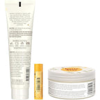 Burt's Bees Mama Gift Set, Includes Lip Balm, Leg and Foot Cream, and Belly Butter, Natural Origin Skin Care, 0.15 oz./3.38 oz./6.5 oz.