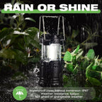 KPKJOO Lantern Collapsible Camping Light, Battery Operated Lanterns LED Super Bright for Power Outages Indoor Emergency Outdoor Camping Hiking Kit (2, COB)