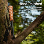 Ferro Rod Fire Starter, Survival Flint and Steel Fire Starter Kit for Hiking, Bushcraft,Camping Essentials Gear, Emergency Supplies - Ideal Gift for Explorers