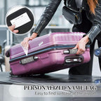 2 Pack Get Naked Grey Luggage Handle Wraps Suitcase Tags Identifiers for Travel Accessories