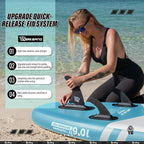 Inflatable Paddle Board with Premium SUP Board Accessories, Allround Paddle Boards for Adults/Kids,Stand Up Paddle Board Defender Collection