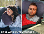 TREKOLOGY Backpacking Pillow Inflatable Pillow for Camping Inflatable Camp Pillow Blow Up Air Pillows for Sleeping Hiking Pillow - ALUFT Pro